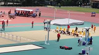 The 2022 LSU Invitational - Men 100 Meters Hurdles - Heat 1