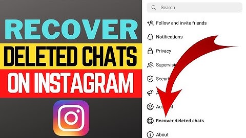 How to Recover Deleted Chats on Instagram | Recover Deleted Messages on Instagram