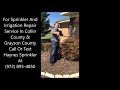 Broken Sprinkler Head Repair And Replacement - McKinney, Frisco, Allen, Prosper, Anna, Collin County