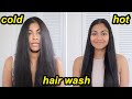 Hot vs Cold Water Hair Wash! | Which is better for your hair? 🧐