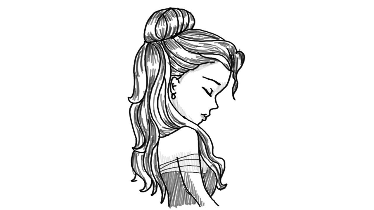 Featured image of post Drawing Hairstyles Female Side View In fact if you look closely you can see just how sloppy they are