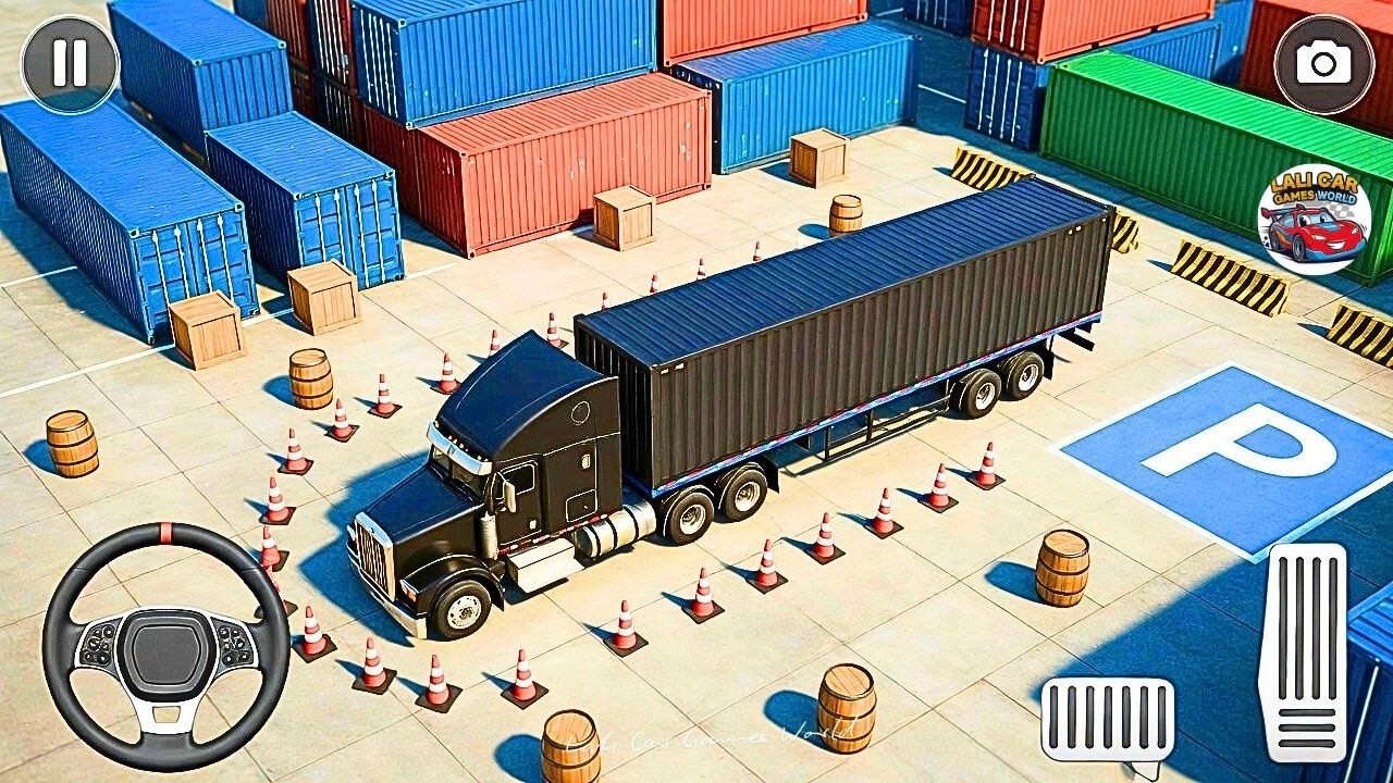 Euro Truck Parking Simulator 2026 🚚 Real Truck Driving Games Android Gameplay