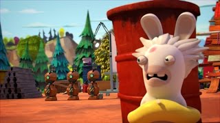 Rabbids Invasion - Mad rabbid vs. The Robots