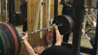 Rickard - Benchpress with elastic bands - 190 kg - Class 100 kg