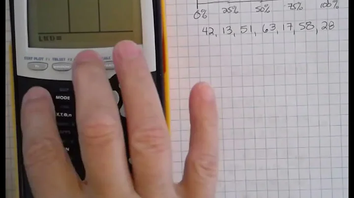 TI 84 Plus - 5-Number Summary in Statistics