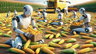 US Farmers Use Both Robots And Machines To Harvest Millions Of Pounds Of Fruits And Vegetables