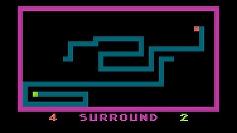 Surround - Atari game for NOMAM BASIC 10Liners Contest 2017
