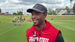 Fresno State Wr Coach Delvon Hardaway Updates Receivers In Spring