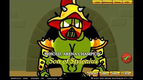 Swords and Sandals - Champion/Colossus fight jingle