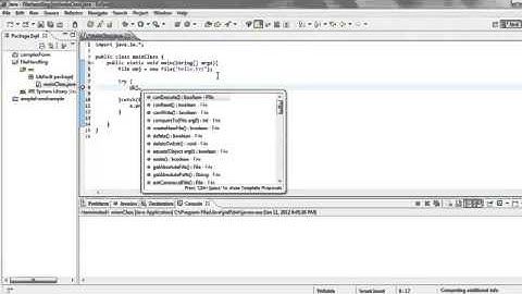 Learn Java in Hindi 55  Create a File learning java