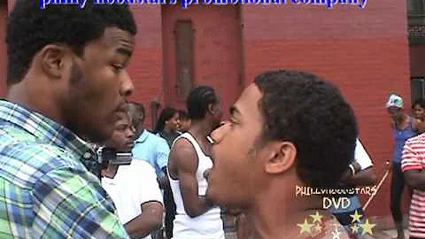 PHILLY HOODSTARS DVD BATTLE BARRY BATTS  vs H-O ro...