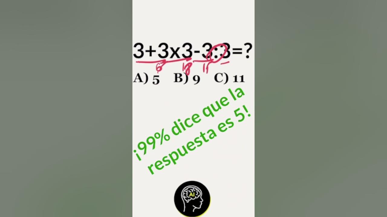 3 3x3 3 3 La Respuesta NO Es 5 YouTube 3-3x3-3-3-la-respuesta-no-es-5-youtube