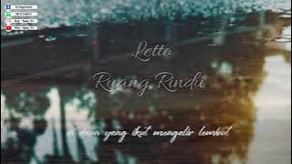 Letto - Ruang Rindu (Cover by Arvian Dwi 'Lirik' ;)