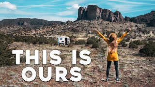 40 Acres of FREEDOM (pinch me!) // Off Grid Tiny Living
