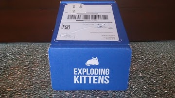 Exploding Kittens: Unboxing