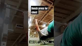 #short Bench press for chest #gym #bodybuilding #benchpress #chest