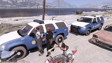 GTA 5 MOD - TAHOE SHERIFF PATROL (GTA 5 REAL LIFE POLICE PC MOD)