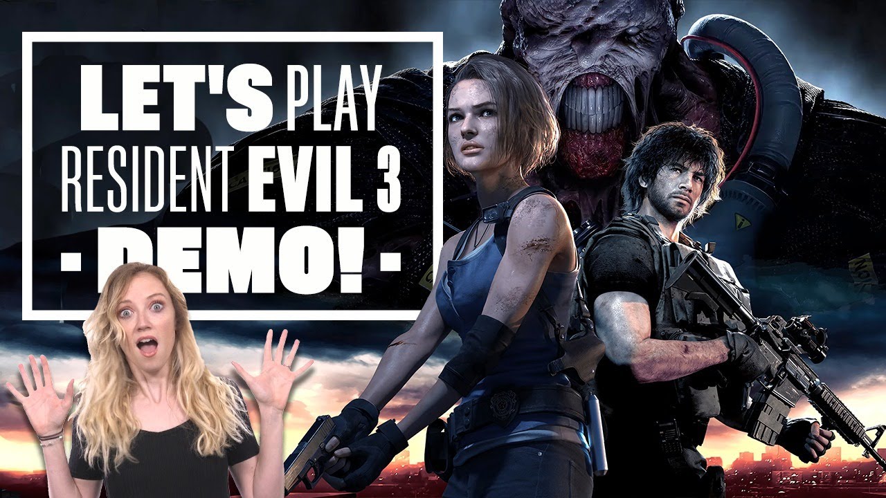 Let's Play Resident Evil 3 Demo: AOIFE AND JILL LOOSE IN RACCOON CITY! thumbnail