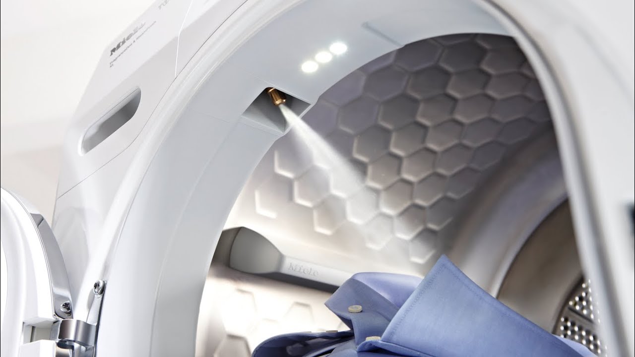 Tumble Dryer Steam Smoothing Explained Miele YouTube