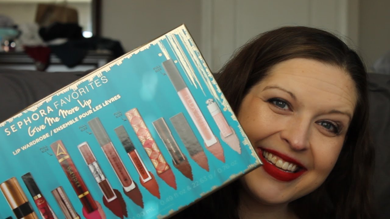 Give Me More Lip 2017 Swatches