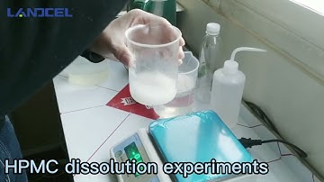 HPMC dissolution experiment