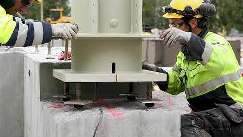 Composite Column Installation