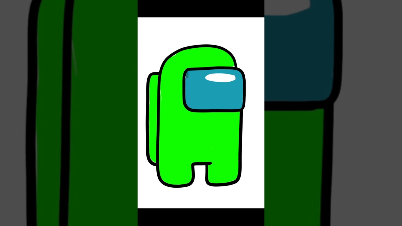 Пак амонг ас для рисуем мультфильмы 2