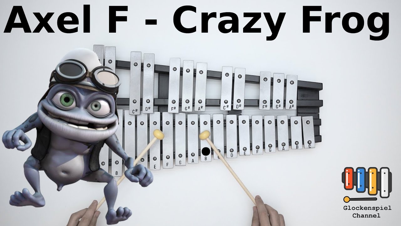 Axel F Crazy Frog💗🎺on the Glockenspiel (BELLs) 🎧 YouTube