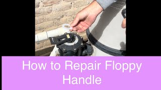 How to repair; Hayward Backwash Valve Leaking