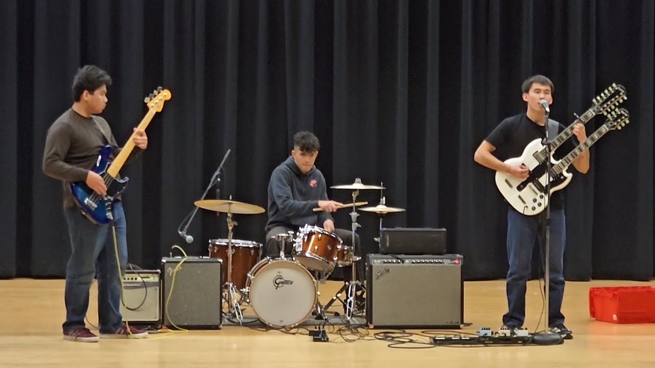 Hotel California Rehearsal for School Talent Show