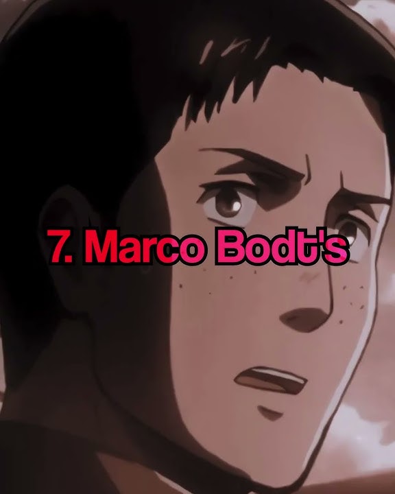 Top 10 Saddest Attack On Titan Deaths  #anime