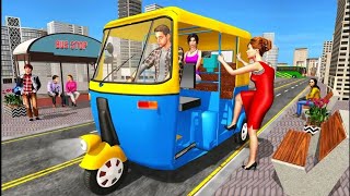New off-road real auto rickshaw game -Tuk Tuk Auto driver simulators screenshot 2