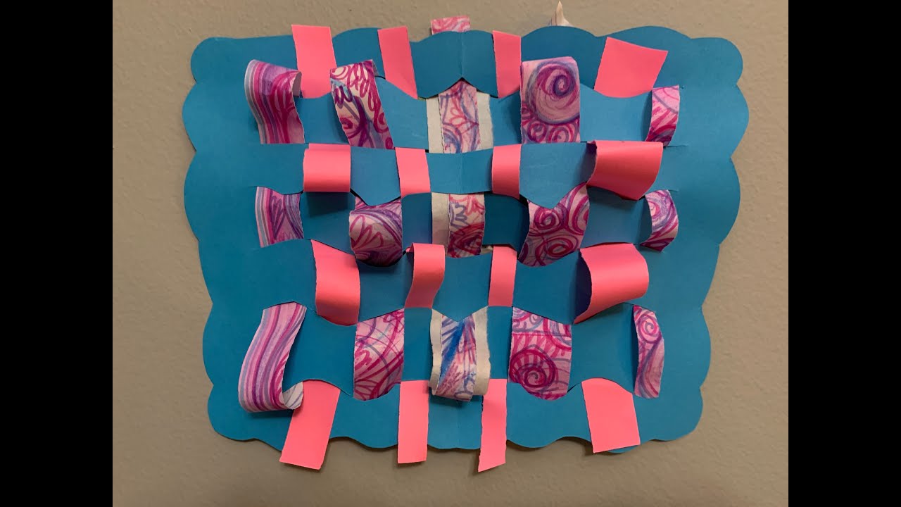Paper Weaving Tutorial - YouTube