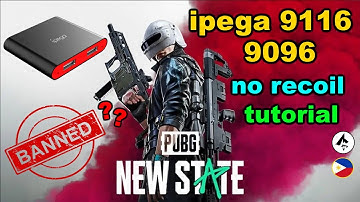 How to play PUBG New State using mouse and keyboard ( Ipega 9116 / 9096 )
