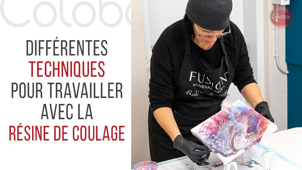 Differentes Techniques Pour Travailler Avec La Resine De Coulage Youtube