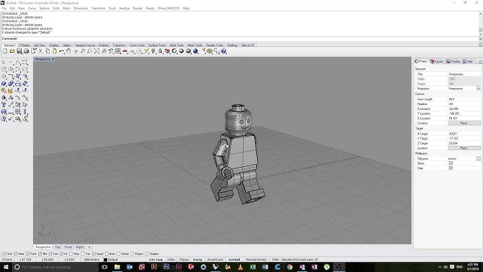 Create 3d lego model mini figure 3d roblox lego style character modelling  by Cloud_7design