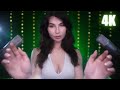 ASMR Hypnotic Echoed Whispers Mouth Sounds Visuals Delay 4K