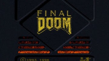 PlayStation Master Levels for Doom II - Canyon & Combine