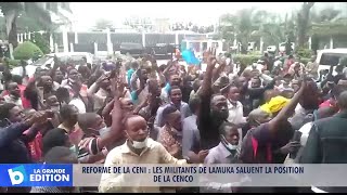 Réforme de la CENI: Les militants de LAMUKA saluent la position de la CENCO