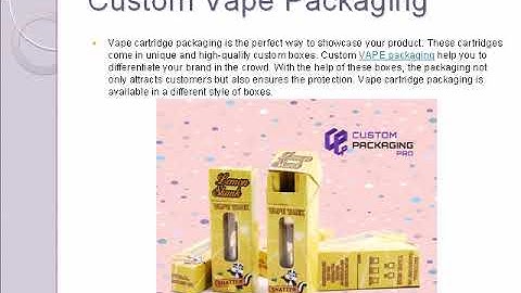 Custom Vape Packaging Boxes | Custom Packaging Pro