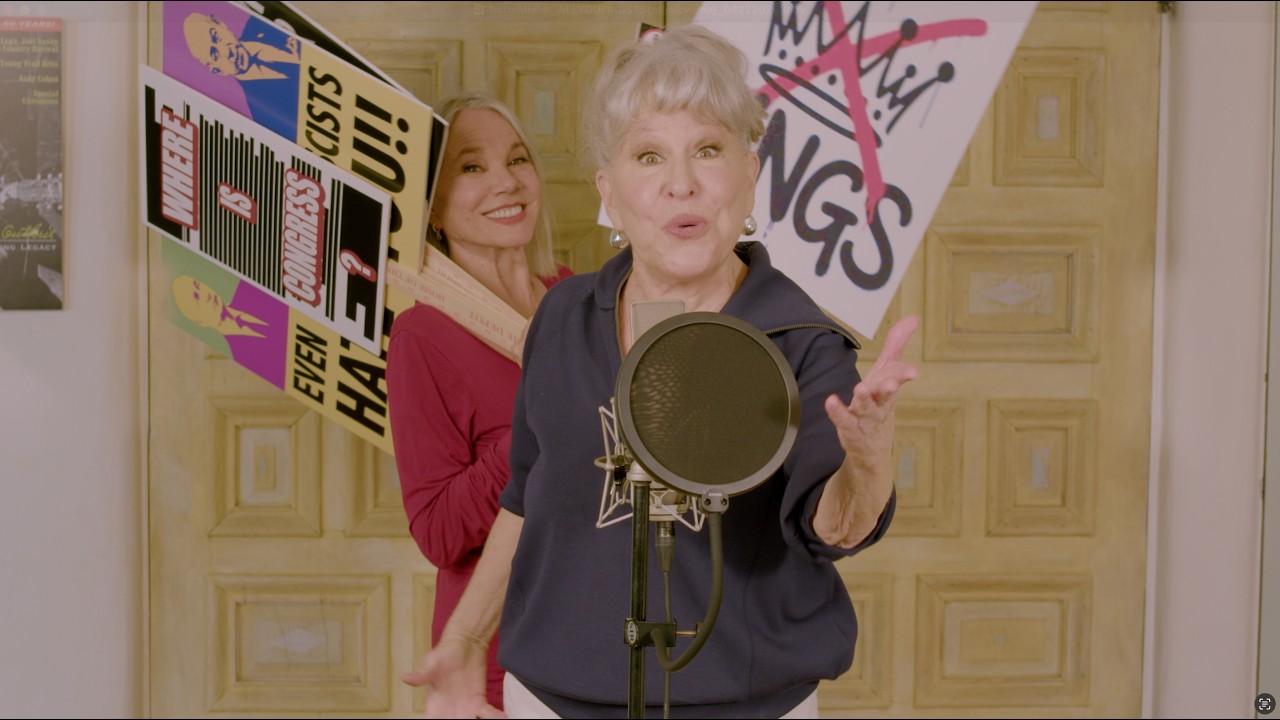 ALL YOU FASCISTS (Bound to Lose) Music Video Bette Midler
