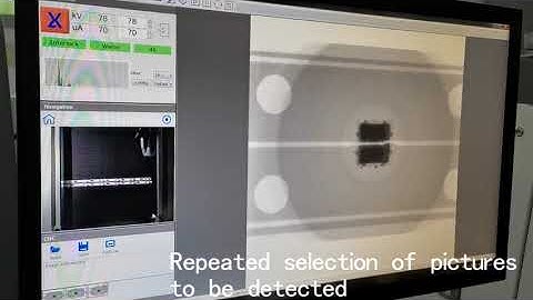 Seamark Xray inspection machine X7600 CNC automatic detection method 1