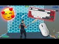 ASMR Chill🤩 Piece Control 1v1🏆Satisfying Keyboard Fortnite