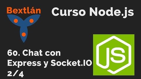 Curso Node.js: 60. Chat con Express.js y Socket.IO (2/4) - #jonmircha