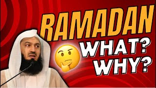 RAMADAN : HERE'S WHAT YOU SHOULD KNOW | MUFTI MENK | NEW 4K