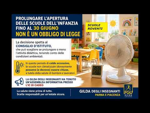 Video Scuole Infanzia roventi: invito ai consigli d'istituto