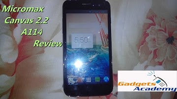 Micromax Canvas 2.2 A114 Review, HandsOn [HD]