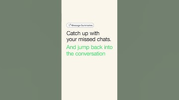 Stay on top of your missed group chats with message summaries