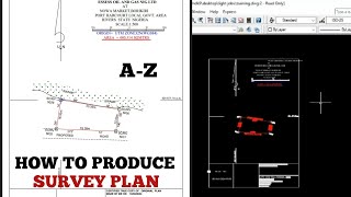 How i Plot SURVEY PLANS in AutoCAD || Start to Finish || Complete Tips for Beginners #landsurveying 