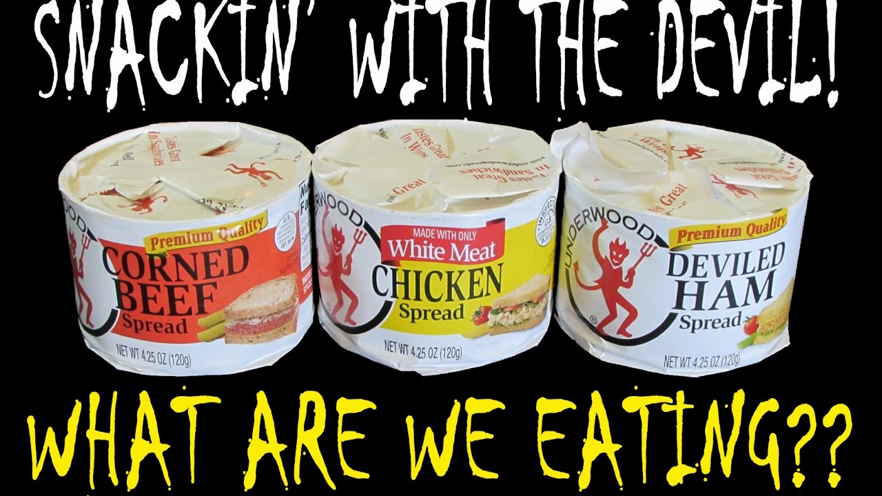 Underwood Deviled Meat Spreads - What Are We Eating?? - The Wolfe Pit -  Youtube